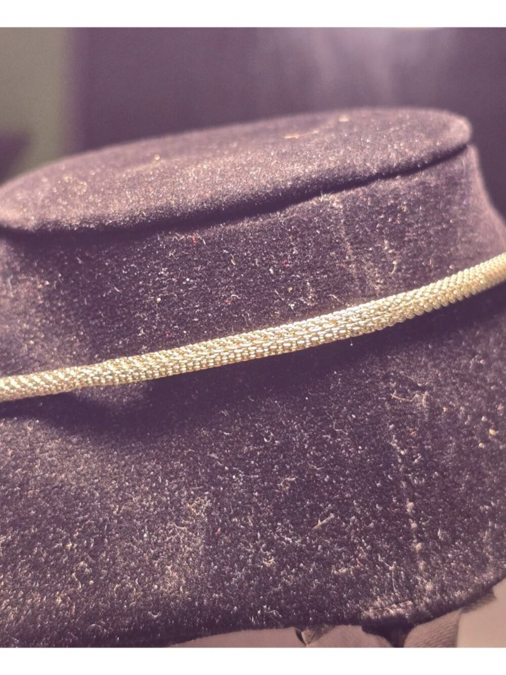 Vintage Y2K Mesh Silver Choker Front Toggle Prayer Box Locket Necklace - Picture 2 of 4